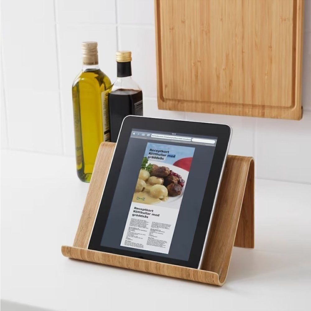 IKEA‎ RIMFORSA 21912 Tablet bamboo Vivalla stand IPAD Laptop Holder